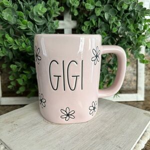 Rae Dunn Gigi Mug with flowers